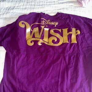 Wish spirit jersey from Disney wish cruise line
